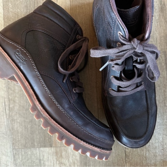 Chaco Yonder Leather Brown Boots main image 5